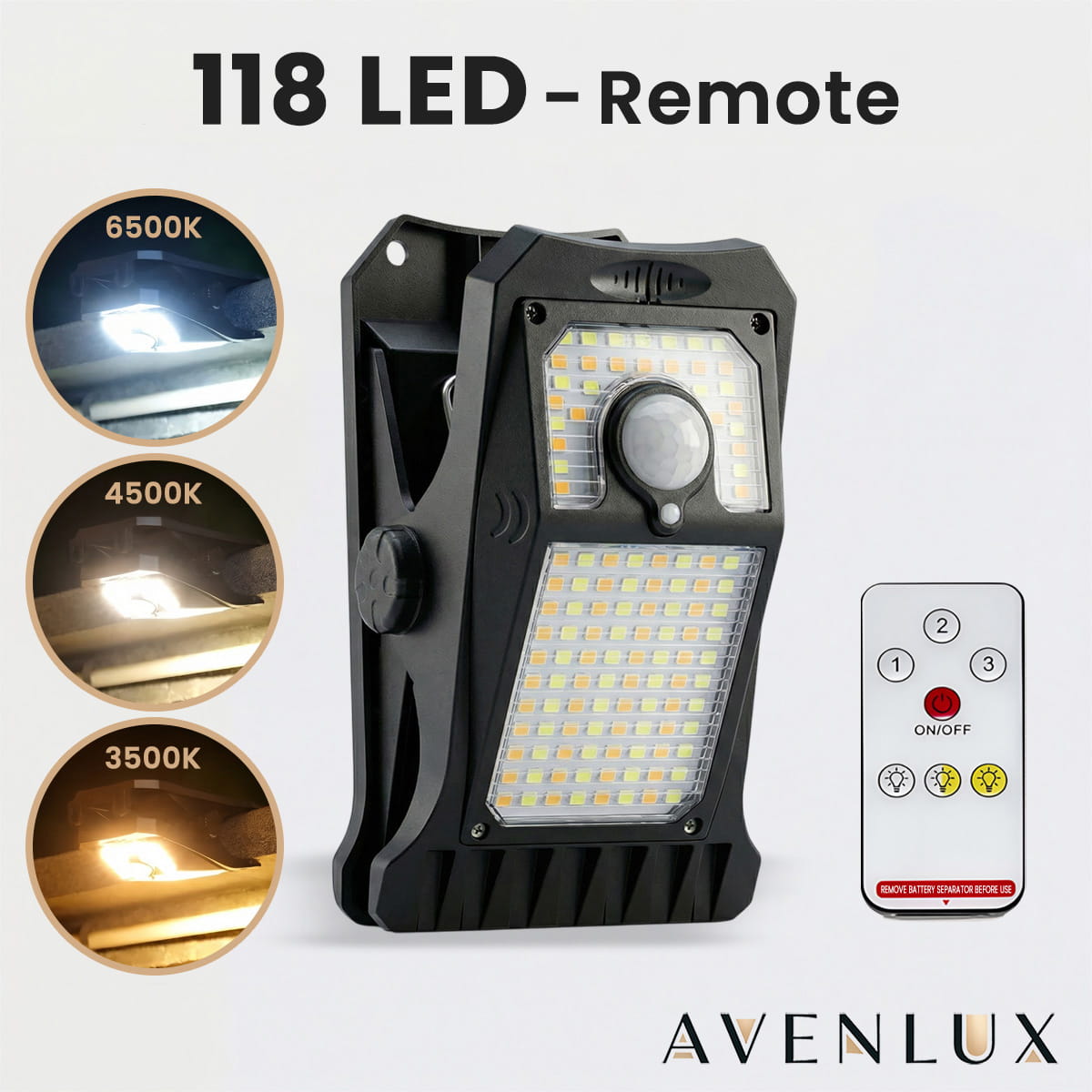118 LED - Remote