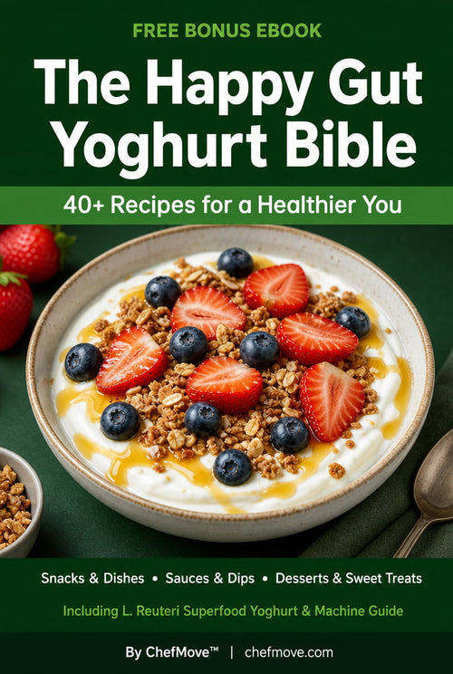 Ebook: "The Happy Gut Yoghurt Bible" 40+ Recipes for a Healthier You