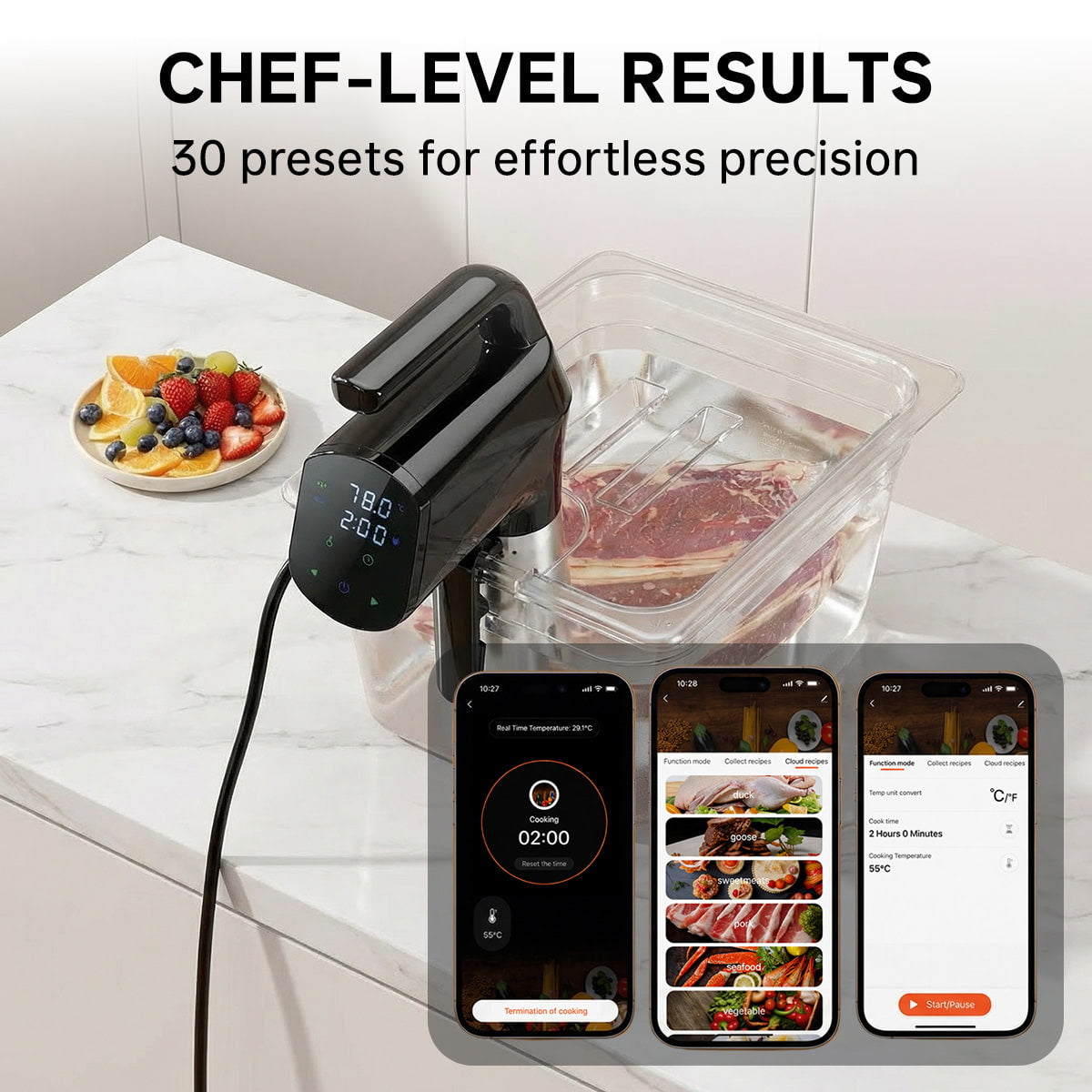 ChefMove™ WiFi Sous Vide Cooker
